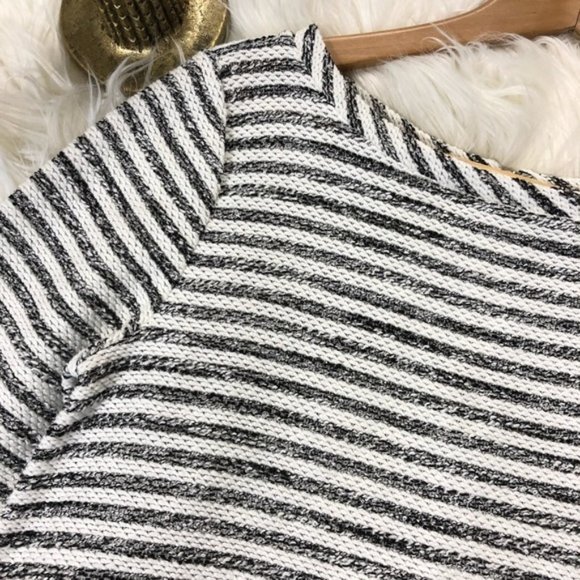 CLOSING SALE LOFT Lightweight Striped Sweater - Picture 2 of 8